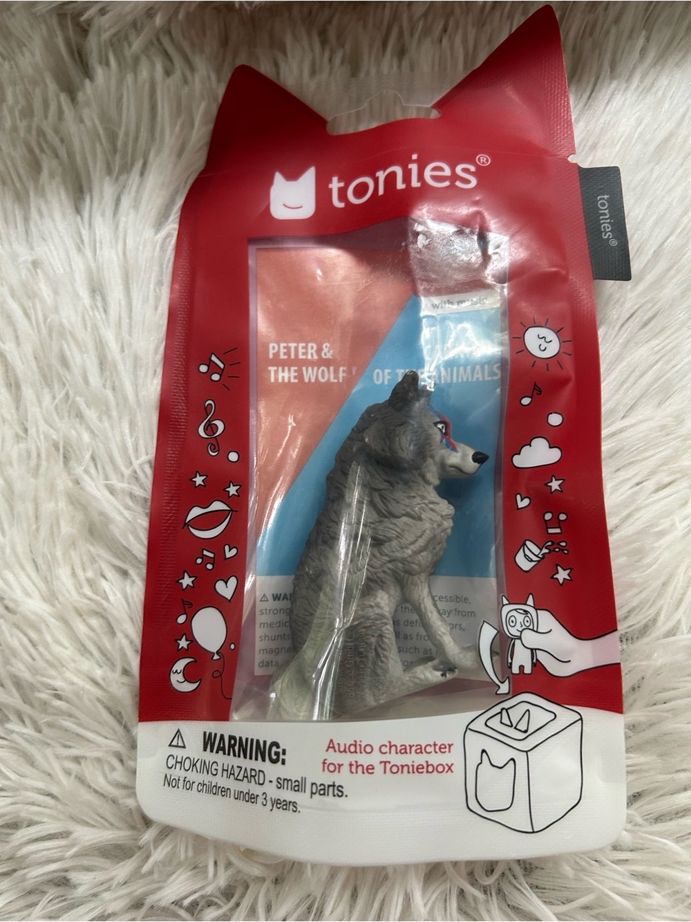 NWT-Tonies Peter & the Wolf Audio Character for Toniebox New Sealed